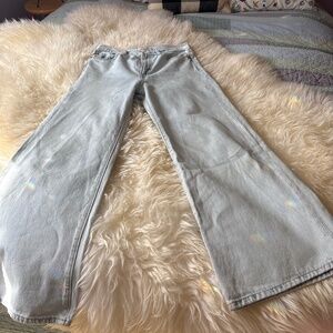 Levis ribcage wide leg 28